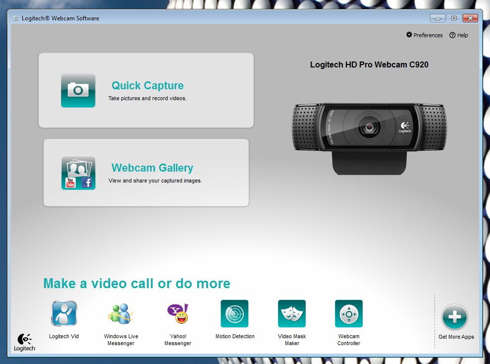 setup logitech webcam mac